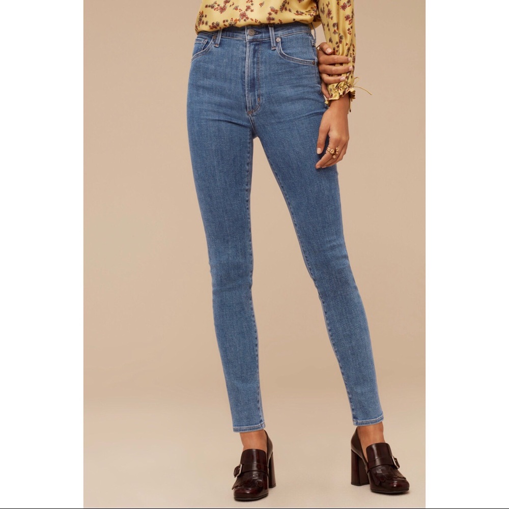 Size 26 | wilfred COH | Cleo Super High Rise Slim